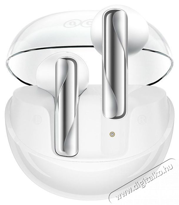 QCY Alibuds Clear White Audio-Video / Hifi / Multim&eacute;dia - F&uuml;l &eacute;s Fejhallgat&oacute;k - F&uuml;lhallgat&oacute; mikrofonnal / headset - 519089