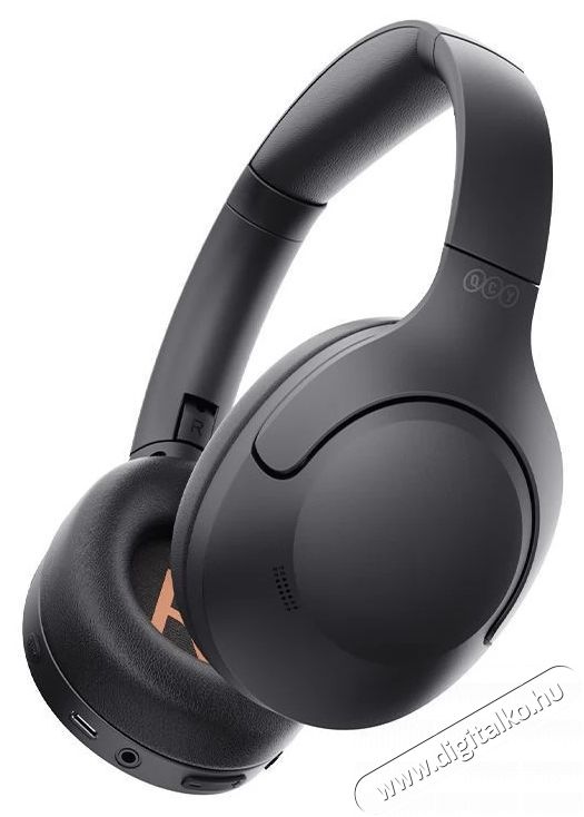 QCY H3 Lite - fekete Audio-Video / Hifi / Multim&eacute;dia - F&uuml;l &eacute;s Fejhallgat&oacute;k - Fejhallgat&oacute; mikrofonnal / headset - 519092