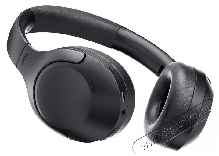 QCY H3 Lite - fekete Audio-Video / Hifi / Multim&eacute;dia - F&uuml;l &eacute;s Fejhallgat&oacute;k - Fejhallgat&oacute; mikrofonnal / headset - 519092