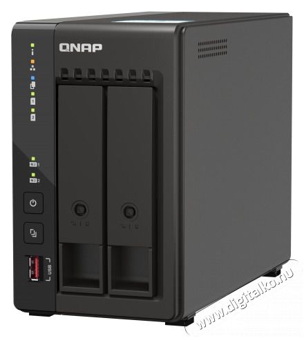 QNAP NAS 2 fi&oacute;kos Celeron J6412 4x2,6GHz, 8GB RAM, 2x2500Mbps,2xHDMI1.4b, 2xUSB3.2Gen2, 2xM.2 2280 PCIe Slot- TS-253E-8G Iroda &eacute;s sz&aacute;m&iacute;t&aacute;stechnika - Asztali sz&aacute;m&iacute;t&oacute;g&eacute;p - 501191