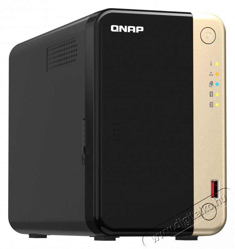QNAP NAS 2 fi&oacute;kos Celeron N5095 4x2,9GHz, 8GB RAM, 2x2500Mbps, HDMI 2.1, 2xM.2 2280 Slot, 2xUSB3.2Gen2 - TS-264-8G Iroda &eacute;s sz&aacute;m&iacute;t&aacute;stechnika - Asztali sz&aacute;m&iacute;t&oacute;g&eacute;p - 501192