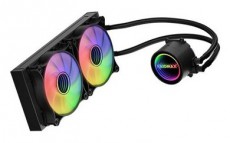Raidmax INFINITA LS240 240mm ARGB fekete v&iacute;zhűt&eacute;ses processzor hűtő Iroda &eacute;s sz&aacute;m&iacute;t&aacute;stechnika - Sz&aacute;m&iacute;t&oacute;g&eacute;p tartoz&eacute;k - Ventil&aacute;tor - 507383