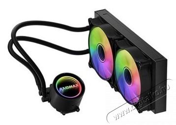 Raidmax INFINITA LS240 240mm ARGB fekete v&iacute;zhűt&eacute;ses processzor hűtő Iroda &eacute;s sz&aacute;m&iacute;t&aacute;stechnika - Sz&aacute;m&iacute;t&oacute;g&eacute;p tartoz&eacute;k - Ventil&aacute;tor - 507383