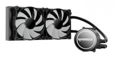 Raidmax INFINITA LS240 240mm ARGB fekete v&iacute;zhűt&eacute;ses processzor hűtő Iroda &eacute;s sz&aacute;m&iacute;t&aacute;stechnika - Sz&aacute;m&iacute;t&oacute;g&eacute;p tartoz&eacute;k - Ventil&aacute;tor - 507383