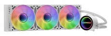 Raidmax INFINITA LS360 360mm ARGB fehér vízhűtéses processzor hűtő Iroda és számítástechnika - Számítógép tartozék - Ventilátor - 507386