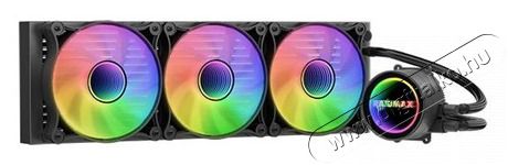 Raidmax INFINITA LS360 360mm ARGB fekete v&iacute;zhűt&eacute;ses processzor hűtő Iroda &eacute;s sz&aacute;m&iacute;t&aacute;stechnika - Sz&aacute;m&iacute;t&oacute;g&eacute;p tartoz&eacute;k - Ventil&aacute;tor - 507385