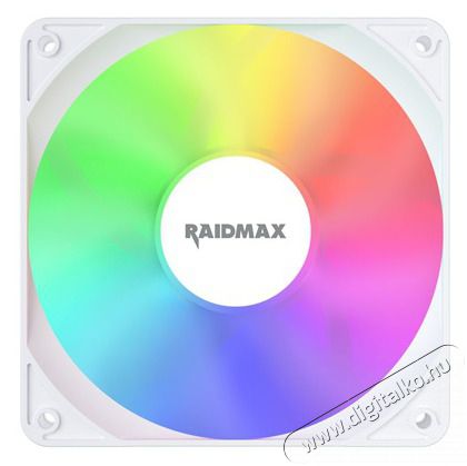 Raidmax X-AIR 4db 120mm RGB feh&eacute;r ventil&aacute;tor Iroda &eacute;s sz&aacute;m&iacute;t&aacute;stechnika - Sz&aacute;m&iacute;t&oacute;g&eacute;p tartoz&eacute;k - Ventil&aacute;tor - 507382