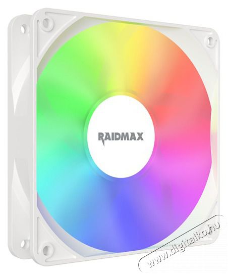 Raidmax X-AIR 4db 120mm RGB feh&eacute;r ventil&aacute;tor Iroda &eacute;s sz&aacute;m&iacute;t&aacute;stechnika - Sz&aacute;m&iacute;t&oacute;g&eacute;p tartoz&eacute;k - Ventil&aacute;tor - 507382