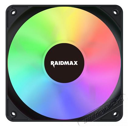 Raidmax X-AIR 4db 120mm RGB fekete ventil&aacute;tor Iroda &eacute;s sz&aacute;m&iacute;t&aacute;stechnika - Sz&aacute;m&iacute;t&oacute;g&eacute;p tartoz&eacute;k - Ventil&aacute;tor - 507381