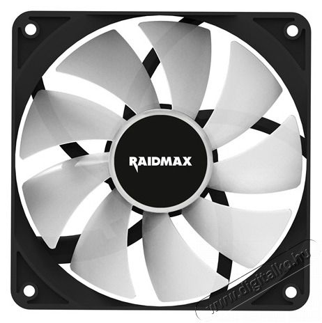Raidmax X-AIR 4db 120mm RGB fekete ventil&aacute;tor Iroda &eacute;s sz&aacute;m&iacute;t&aacute;stechnika - Sz&aacute;m&iacute;t&oacute;g&eacute;p tartoz&eacute;k - Ventil&aacute;tor - 507381