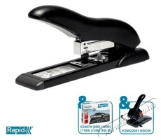RAPID HD70 nagy teljes&iacute;tm&eacute;nyű fekete/sz&uuml;rke fűzőg&eacute;p - Iroda &eacute;s sz&aacute;m&iacute;t&aacute;stechnika - Egy&eacute;b sz&aacute;m&iacute;t&aacute;stechnikai term&eacute;k - 437103