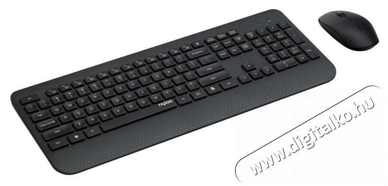 Rapoo 217476 Billentyűzet+ eg&eacute;r szett Iroda &eacute;s sz&aacute;m&iacute;t&aacute;stechnika - Billentyűzet / billentyűzet szett - Vezet&eacute;k n&eacute;lk&uuml;li - 392987