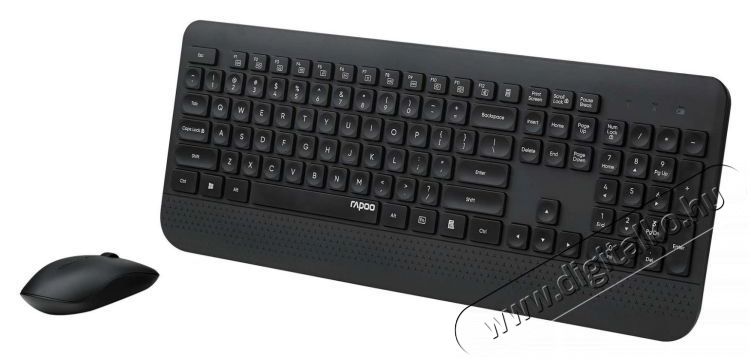 Rapoo 217476 Billentyűzet+ eg&eacute;r szett Iroda &eacute;s sz&aacute;m&iacute;t&aacute;stechnika - Billentyűzet / billentyűzet szett - Vezet&eacute;k n&eacute;lk&uuml;li - 392987