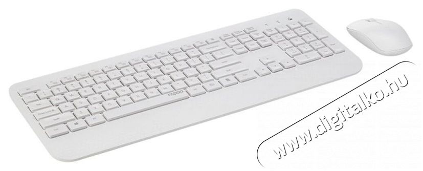 Rapoo 217477 Billentyűzet+ eg&eacute;r szett Iroda &eacute;s sz&aacute;m&iacute;t&aacute;stechnika - Billentyűzet / billentyűzet szett - Vezet&eacute;k n&eacute;lk&uuml;li - 392988