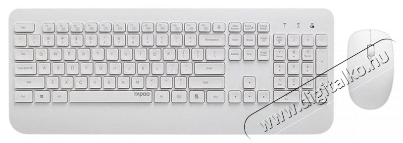 Rapoo 217477 Billentyűzet+ eg&eacute;r szett Iroda &eacute;s sz&aacute;m&iacute;t&aacute;stechnika - Billentyűzet / billentyűzet szett - Vezet&eacute;k n&eacute;lk&uuml;li - 392988