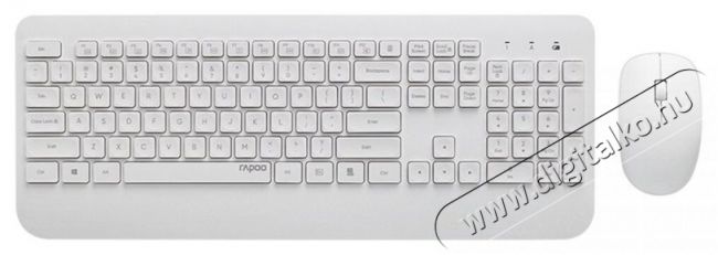 Rapoo 217477 Billentyűzet+ eg&eacute;r szett Iroda &eacute;s sz&aacute;m&iacute;t&aacute;stechnika - Billentyűzet / billentyűzet szett - Vezet&eacute;k n&eacute;lk&uuml;li - 392988