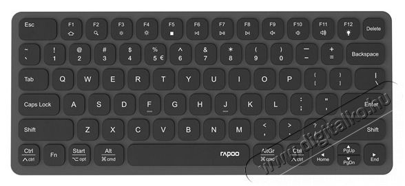 Rapoo 00226412 UCK-6001 8in1 HUB vezet&eacute;k n&eacute;lk&uuml;li fekete billentyűzet Iroda &eacute;s sz&aacute;m&iacute;t&aacute;stechnika - Billentyűzet / billentyűzet szett - Vezet&eacute;k n&eacute;lk&uuml;li - 507751