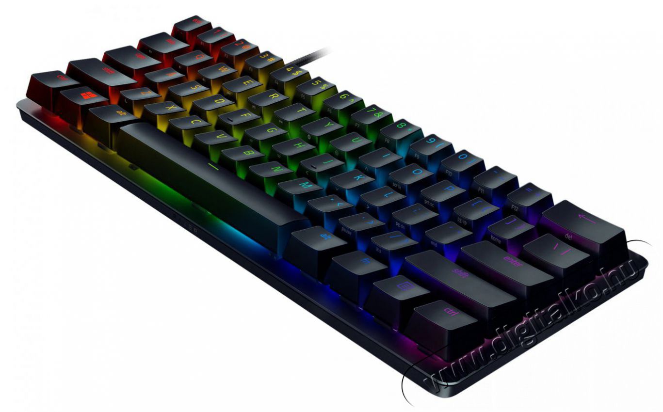 Razer Huntsman Mini Purple Switch US (RZ03-03390100-R3M1) mechanikus billentyűzet Iroda &eacute;s sz&aacute;m&iacute;t&aacute;stechnika - Billentyűzet / billentyűzet szett - Vezet&eacute;kes - 373920