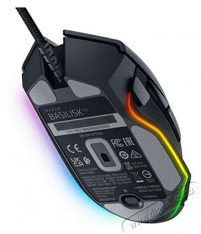 Razer Basilisk V3 gamer eg&eacute;r Iroda &eacute;s sz&aacute;m&iacute;t&aacute;stechnika - Eg&eacute;r - Vezet&eacute;kes eg&eacute;r - 380853