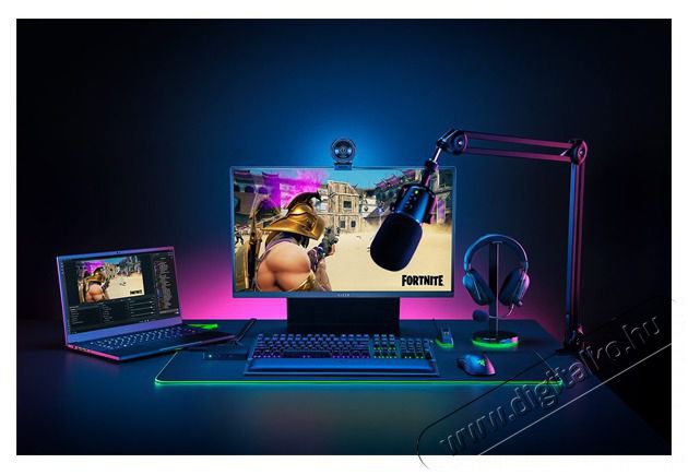 Razer Kiyo Pro 1080p 60fps webkamera Iroda &eacute;s sz&aacute;m&iacute;t&aacute;stechnika - Webkamera - 415566