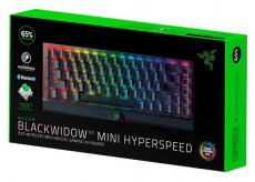 Razer BlackWidow V3 Mini HyperSpeed (Yellow Switch) US RGB fekete gamer billentyűzet Iroda &eacute;s sz&aacute;m&iacute;t&aacute;stechnika - Billentyűzet / billentyűzet szett - Vezet&eacute;k n&eacute;lk&uuml;li - 441167