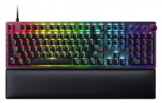 Razer Huntsman V2 (Purple Switch) US RGB fekete gamer billentyűzet Iroda &eacute;s sz&aacute;m&iacute;t&aacute;stechnika - Billentyűzet / billentyűzet szett - Vezet&eacute;kes - 440422