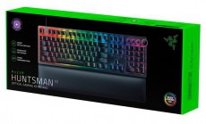 Razer Huntsman V2 (Purple Switch) US RGB fekete gamer billentyűzet Iroda &eacute;s sz&aacute;m&iacute;t&aacute;stechnika - Billentyűzet / billentyűzet szett - Vezet&eacute;kes - 440422