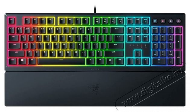 Razer Ornata V3 US RGB fekete gamer billentyűzet Iroda &eacute;s sz&aacute;m&iacute;t&aacute;stechnika - Billentyűzet / billentyűzet szett - Vezet&eacute;kes - 457645