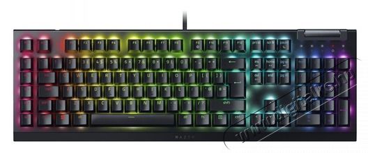 Razer BlackWidow V4 X UK fekete (green switch) gamer billentyűzet Iroda &eacute;s sz&aacute;m&iacute;t&aacute;stechnika - Billentyűzet / billentyűzet szett - Vezet&eacute;kes - 500128