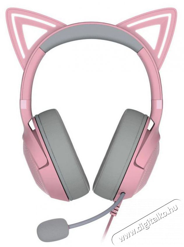 Razer Kraken Kitty V2 - Quartz Ed. Audio-Video / Hifi / Multim&eacute;dia - F&uuml;l &eacute;s Fejhallgat&oacute;k - Fejhallgat&oacute; - 510190