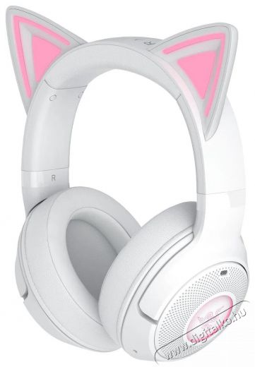 Razer Kraken Kitty V2 BT - White Audio-Video / Hifi / Multim&eacute;dia - F&uuml;l &eacute;s Fejhallgat&oacute;k - Fejhallgat&oacute; mikrofonnal / headset - 519104