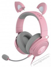 Razer Kraken Kitty Ed. V2 Pro - Quartz Fejhallgat&oacute; Audio-Video / Hifi / Multim&eacute;dia - F&uuml;l &eacute;s Fejhallgat&oacute;k - Fejhallgat&oacute; - 529924