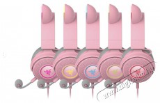 Razer Kraken Kitty Ed. V2 Pro - Quartz Fejhallgat&oacute; Audio-Video / Hifi / Multim&eacute;dia - F&uuml;l &eacute;s Fejhallgat&oacute;k - Fejhallgat&oacute; - 529924