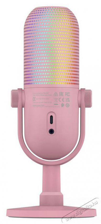 Razer Seiren V3 Chroma Quartz Fot&oacute;-Vide&oacute; kieg&eacute;sz&iacute;tők - Mikrofon - Fot&oacute;-vide&oacute; mikrofon - 525732