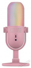 Razer Seiren V3 Chroma Quartz Fot&oacute;-Vide&oacute; kieg&eacute;sz&iacute;tők - Mikrofon - Fot&oacute;-vide&oacute; mikrofon - 525732