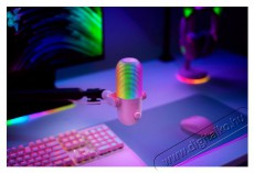 Razer Seiren V3 Chroma Quartz Fot&oacute;-Vide&oacute; kieg&eacute;sz&iacute;tők - Mikrofon - Fot&oacute;-vide&oacute; mikrofon - 525732
