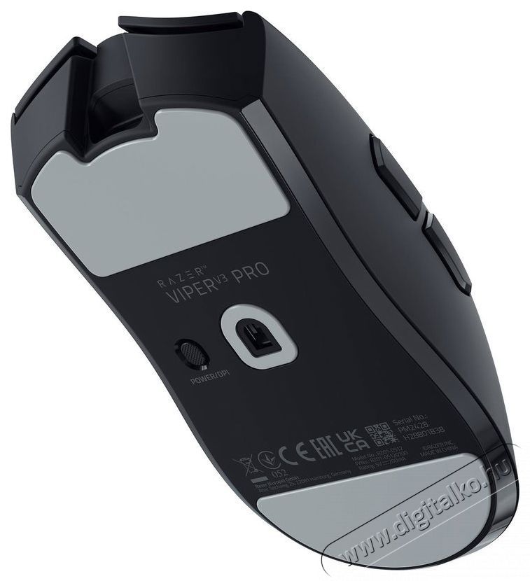 Razer Viper V3 Pro - Black Iroda &eacute;s sz&aacute;m&iacute;t&aacute;stechnika - Eg&eacute;r - Vezet&eacute;k n&eacute;lk&uuml;li eg&eacute;r - 535639