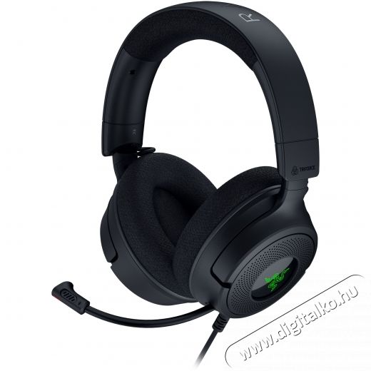 Razer Kraken V4 X vezet&eacute;kes j&aacute;t&eacute;kfejhallgat&oacute;, Razer Chroma RGB vil&aacute;g&iacute;t&aacute;s, 7.1 surround, t&ouml;bbplatformos, fekete RZ04-05180100-R3M1 Audio-Video / Hifi / Multim&eacute;dia - F&uuml;l &eacute;s Fejhallgat&oacute;k - Fejhallgat&oacute; mikrofonnal / headset - 540537