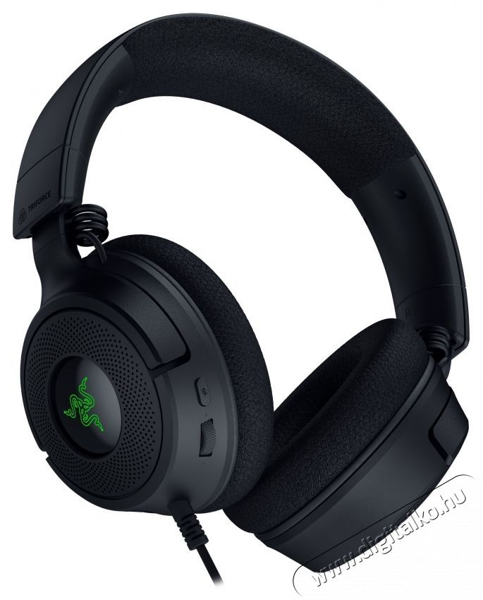 Razer Kraken V4 X vezet&eacute;kes j&aacute;t&eacute;kfejhallgat&oacute;, Razer Chroma RGB vil&aacute;g&iacute;t&aacute;s, 7.1 surround, t&ouml;bbplatformos, fekete RZ04-05180100-R3M1 Audio-Video / Hifi / Multim&eacute;dia - F&uuml;l &eacute;s Fejhallgat&oacute;k - Fejhallgat&oacute; mikrofonnal / headset - 540537