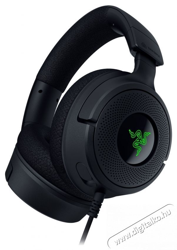 Razer Kraken V4 X vezet&eacute;kes j&aacute;t&eacute;kfejhallgat&oacute;, Razer Chroma RGB vil&aacute;g&iacute;t&aacute;s, 7.1 surround, t&ouml;bbplatformos, fekete RZ04-05180100-R3M1 Audio-Video / Hifi / Multim&eacute;dia - F&uuml;l &eacute;s Fejhallgat&oacute;k - Fejhallgat&oacute; mikrofonnal / headset - 540537