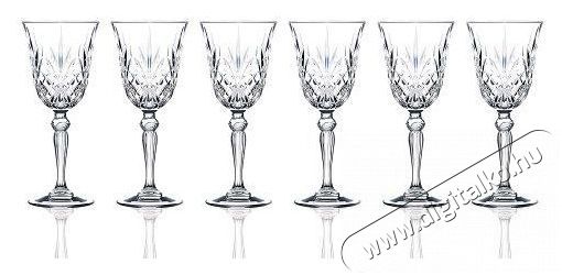 RCR  Borospoh&aacute;r 210 ml Melodia 6 db Konyhai term&eacute;kek - Egy&eacute;b / Konyhai kieg&eacute;sz&iacute;tő - 525734