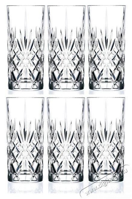 RCR  Poh&aacute;r alkoholmentes italokhoz 360 ml Melodia 6 db Konyhai term&eacute;kek - Egy&eacute;b / Konyhai kieg&eacute;sz&iacute;tő - 525738