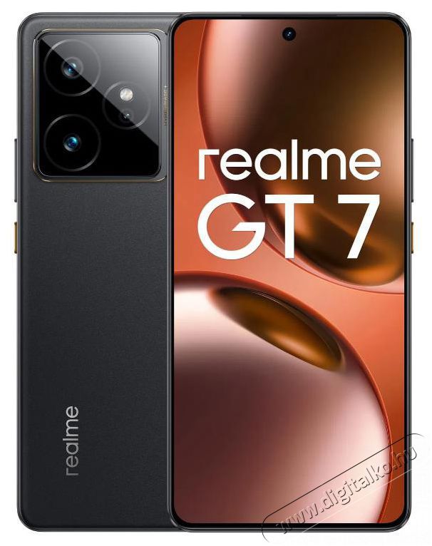 Realme GT 7 12GB/512GB IceSense Black Mobil / Kommunik&aacute;ci&oacute; / Smart - Okostelefon - Android - 527893