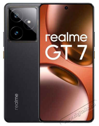 Realme GT 7 12GB/512GB IceSense Black Mobil / Kommunik&aacute;ci&oacute; / Smart - Okostelefon - Android - 527893