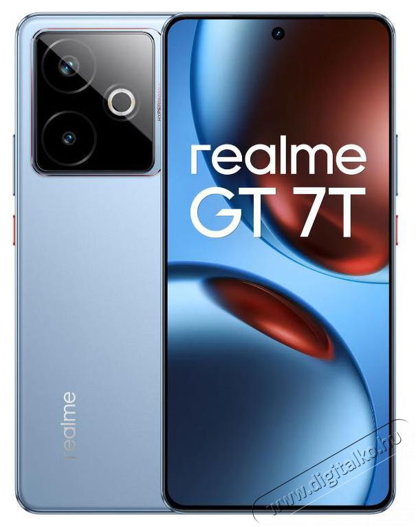 Realme GT 7T 12GB/256GB IceSense Blue Mobil / Kommunik&aacute;ci&oacute; / Smart - Okostelefon - Android - 527897