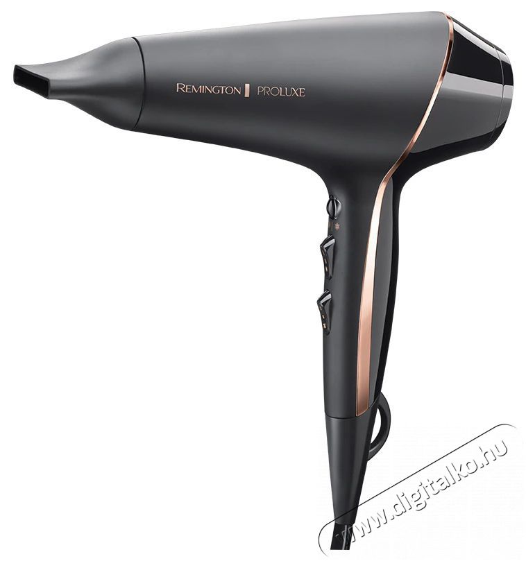 Remington AC9140B OPTIheat Proluxe Midnight Edition Hajsz&aacute;r&iacute;t&oacute;, 2400 W, Integr&aacute;lt digit&aacute;lis kijelző, 2 sebess&eacute;gfokozat, Fekete  Sz&eacute;ps&eacute;g&aacute;pol&aacute;s / Eg&eacute;szs&eacute;g - Haj&aacute;pol&aacute;s - Hajsz&aacute;r&iacute;t&oacute; - 400046