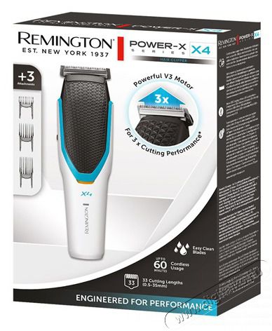 Remington HC4000 Power X Series X4 feh&eacute;r hajv&aacute;g&oacute; Sz&eacute;ps&eacute;g&aacute;pol&aacute;s / Eg&eacute;szs&eacute;g - Haj&aacute;pol&aacute;s - Haj / szak&aacute;ll v&aacute;g&oacute;, ny&iacute;r&oacute; - 447355