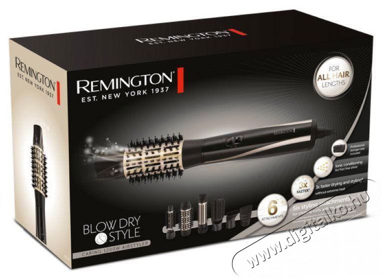 Remington AS7700 Blow Dry & Style 1200W Airsty Sz&eacute;ps&eacute;g&aacute;pol&aacute;s / Eg&eacute;szs&eacute;g - Haj&aacute;pol&aacute;s - Hajsz&aacute;r&iacute;t&oacute; - 506631