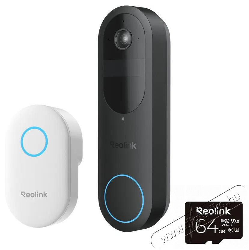REOLINK D340B + Chime + 64GB microSD k&aacute;rtya H&aacute;ztart&aacute;s / Otthon / K&uuml;lt&eacute;r - Okos otthon - Kieg&eacute;sz&iacute;tő - 519614