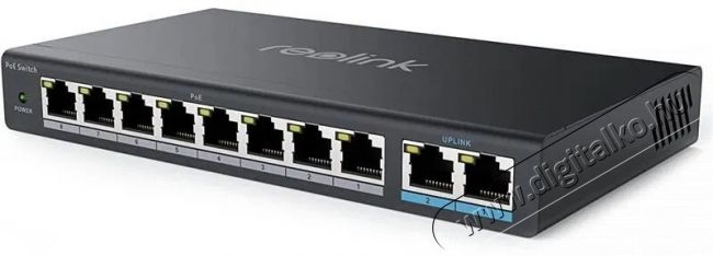 REOLINK RLA-PS1 PoE Switch Iroda &eacute;s sz&aacute;m&iacute;t&aacute;stechnika - H&aacute;l&oacute;zat - Switch - 532681